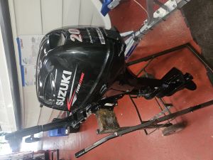 Suzuki DF20AL Manual Start Longshaft Outboard (click for enlarged image)